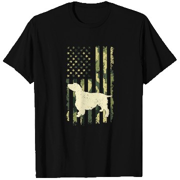 Discover English Springer Spaniel s Camouflage American Flag 3 T-Shirts