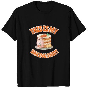 Discover Rabbits This Is My Baking Cute Rabbit Baking Carrot Cake T-Shirts