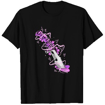 Discover Pastel Goth Kawaii Dagger knifes Break Up Single Sad Emo T-Shirts