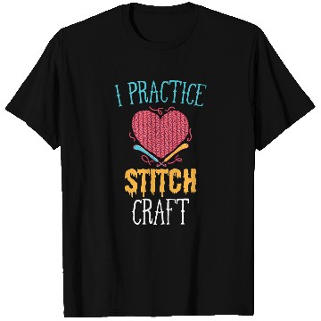 Discover Sewing Machine Tailor Dressmaker Stitch Craft Stitchery T-Shirts