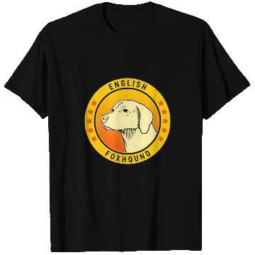 Discover English Foxhound Dog Portrait T-Shirts