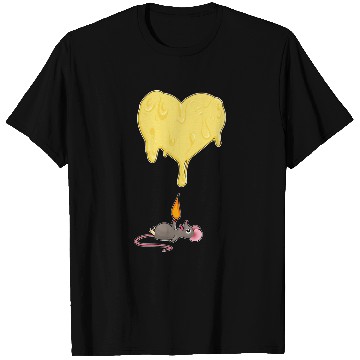 Discover Funny Cheese Mouse Fondue Art T-Shirts