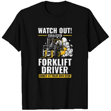 Discover Forklift Operator Design for Warehouse Driver T-Shirts