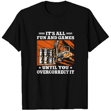 Discover Certified forklift operator warehouse designated driver T-Shirts
