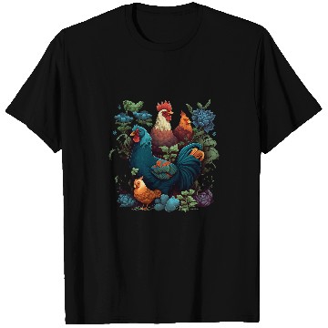 Discover Gardening Plants and chickens 5 T-Shirts