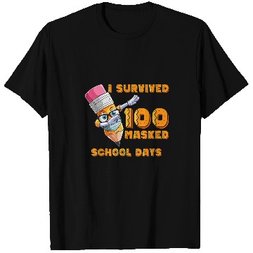Discover I Survived 100 Masked School Days Smarter  Crayon T-Shirts