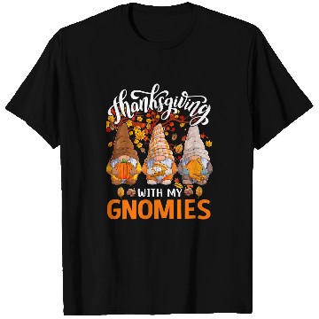 Discover Pumpkin Gnomes Fall Autumn Cute Thanksgiving 184 T-Shirts