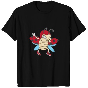 Discover Funny Dabbings Ladybug Cool Insect Lover Beetle Dance Gift T-Shirts