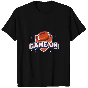 Discover Game On lineman popcorn net offense blocking Football 1 T-Shirts