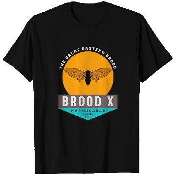 Discover Cicada Brood X Bugs 2Eastern Reemergence Insects 17 Years T-Shirts