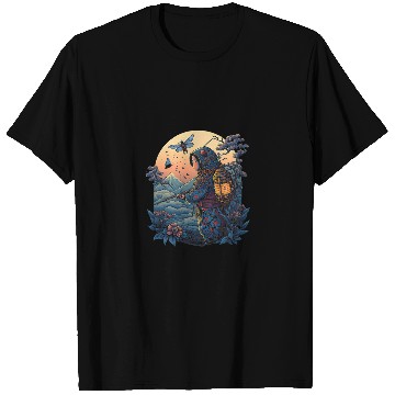 Discover Surrealism Japanese Painting Bug Catcher T-Shirts