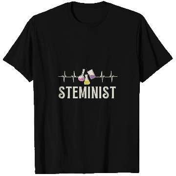 Discover Female Stem Scientist Technology Student Steminist 1 T-Shirts