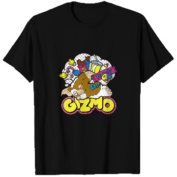 Discover Gremlins Gizmo Candy Pop Art T-Shirts