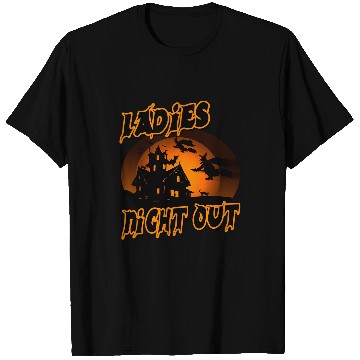 Discover Halloween Funny Halloween Witch Party Ladies Night Out176 Pumpkin T-Shirts