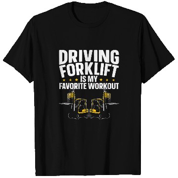 Discover Forklift Operator Truck Worker 15 T-Shirts