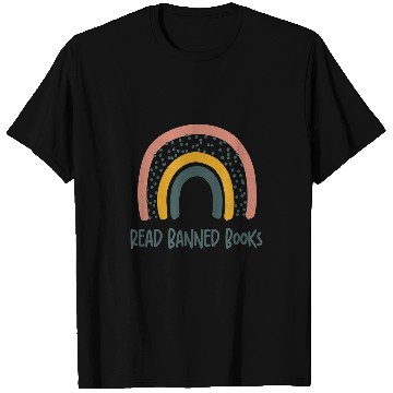 Discover Reading Book Read Banned Books Book Lover Funny Librarian Rainbow Reader T-Shirts