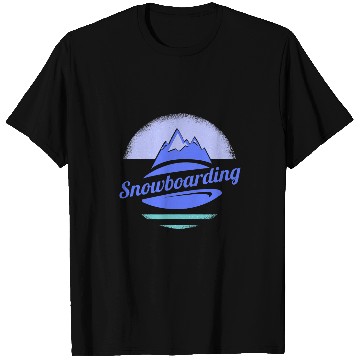 Discover Skiing Ski Snowboarding winter holidays snowboarding T-Shirts