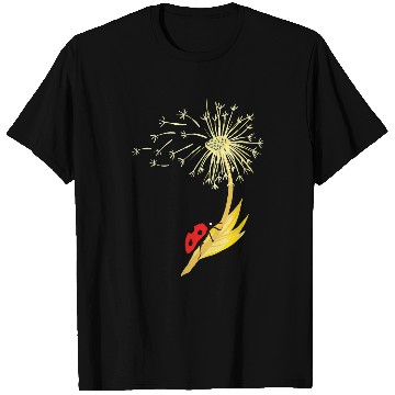 Discover Dandelion Seeds Ladybug Gardener Herbalist T-Shirts