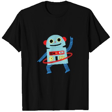 Discover Cute Robot Adorable Illustration Classic T-Shirts