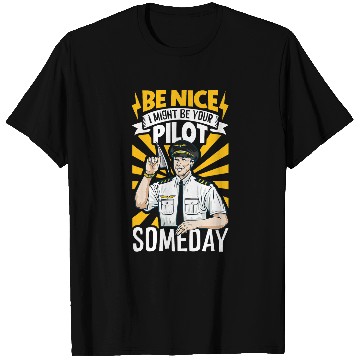Discover Future Pilot Aviation Airplane Airline Aviator Lifestyle 8 T-Shirts