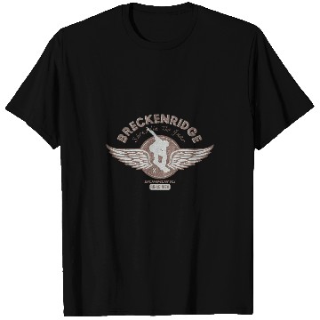 Discover Skiing Ski Breckenridge Colorado Snowboarding T-Shirts