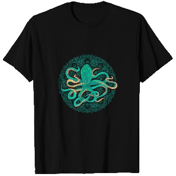 Discover Octopuss Lover Sea Animal Lover Kraken Scubas Diving Ocean Octopus T-Shirts