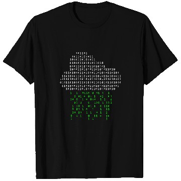 Discover Funny Programmer Cloud Big Data Developer Nerd Binary T-Shirts
