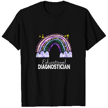 Discover Educational Diagnostician Assessor School Psychologist T-Shirts