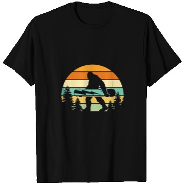 Discover Skiing Ski vintages Sasquatch Snowboarder Retro Snowboard Snowboarding T-Shirts
