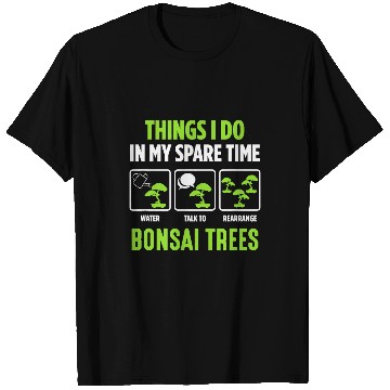 Discover Bonsai Tree Keeping and Funny Gardener T-Shirts