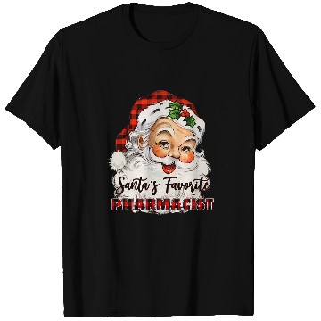 Discover santas claus favorite pharmacist flannel christmas T-Shirts