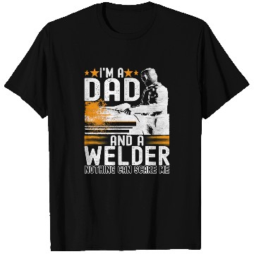 Discover Welders Metal Worker Steel Welding Dad Welder 2 T-Shirts