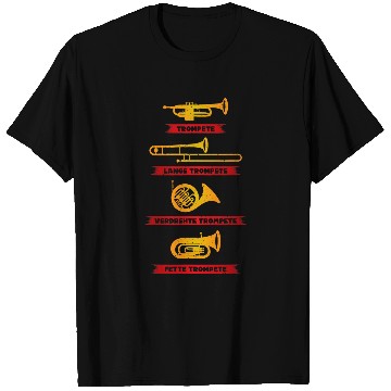 Discover Trumpet Lover Music Club T-Shirts