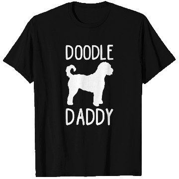 Discover Goldendoodle Daddy Cute Dog Goldendoodle gift Fathers Day Men Doodle Dog T-Shirts