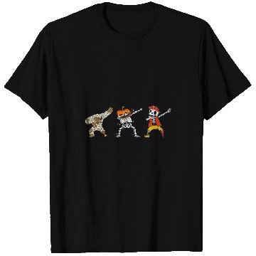 Discover Dabbings Mummy Dabbings Skeletons with Pumpkin Dabbings Pirate T-Shirts