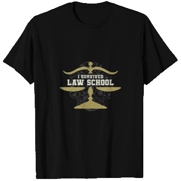 Discover I survived Law School Law Student T-Shirts