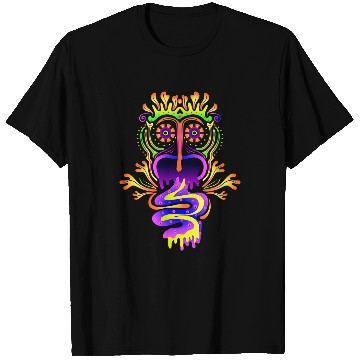 Discover Colourful ghosts Maya Gods Fantasy Creature T-Shirts