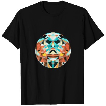 Discover Circle Abstract Geometry Art T-Shirts