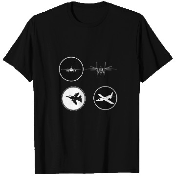 Discover Funny Retro vintages Airplane Aviation Pilot Gift 2 T-Shirts