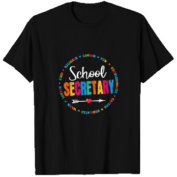 Discover Admin Squad School Assistant Principal School Secretary T-Shirts