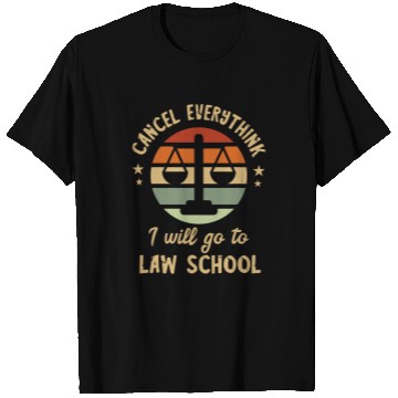 Discover Lawyer Cancel Everything Retro Lawyer Student Law School T-Shirts