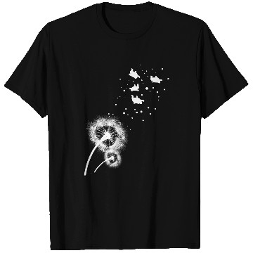 Discover Cute Skydiver Dandelion Parachutist Flower Skydiving Coach T-Shirts