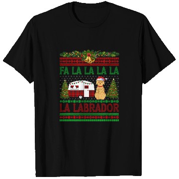 Discover Labrador Lab Dog Fa La La La La La Labrador T-Shirts