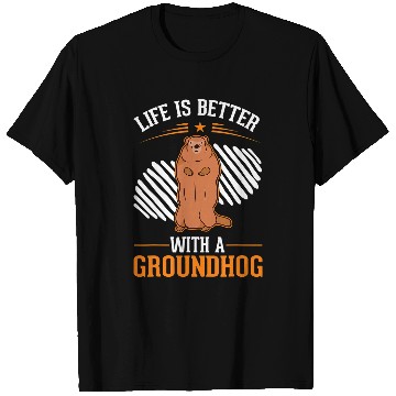 Discover Life is better with a Groundhog Woodchuck Marmot 3 T-Shirts