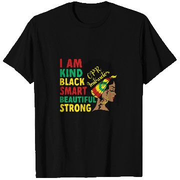 Discover Black CPR Instructor African American CPR Instructor T-Shirts