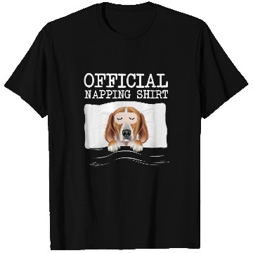 Discover Funny Official Napping Sleeping English Foxhound T-Shirts