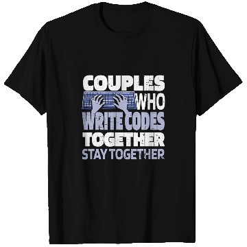 Discover Programmer Couple Programming Software Engineer Coder T-Shirts