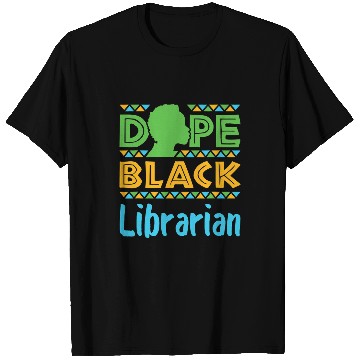 Discover Reading Book Dope Black Librarian Library Reading Books Afrocentric Reader T-Shirts
