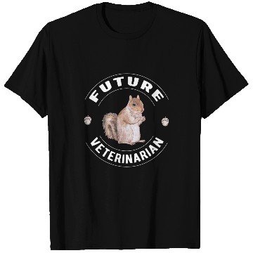 Discover Veterinary Technician Vet Tech Squirrel Future Veterinarian T-Shirts