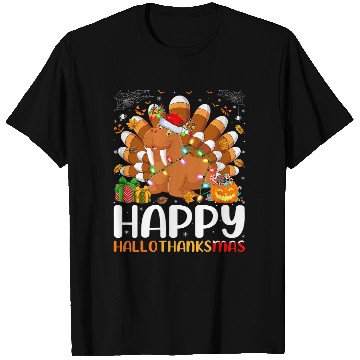 Discover Walrus Lover Halloween Christmas Happy Hallothanksmas T-Shirts
